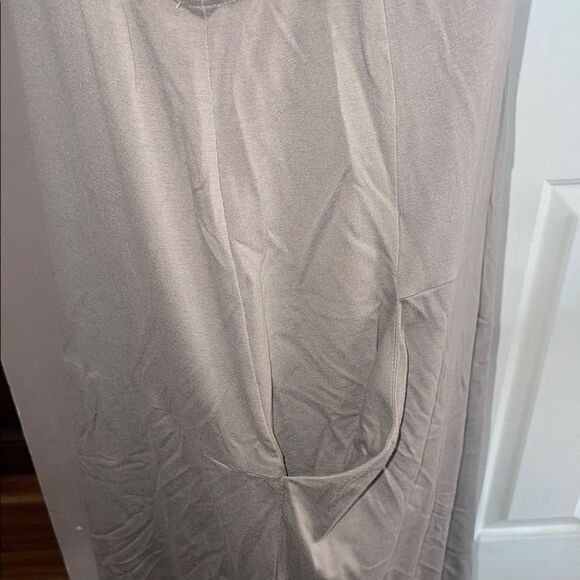 Eileen Fisher Nwt Sleeveless Gray Dress - Picture 3 of 7